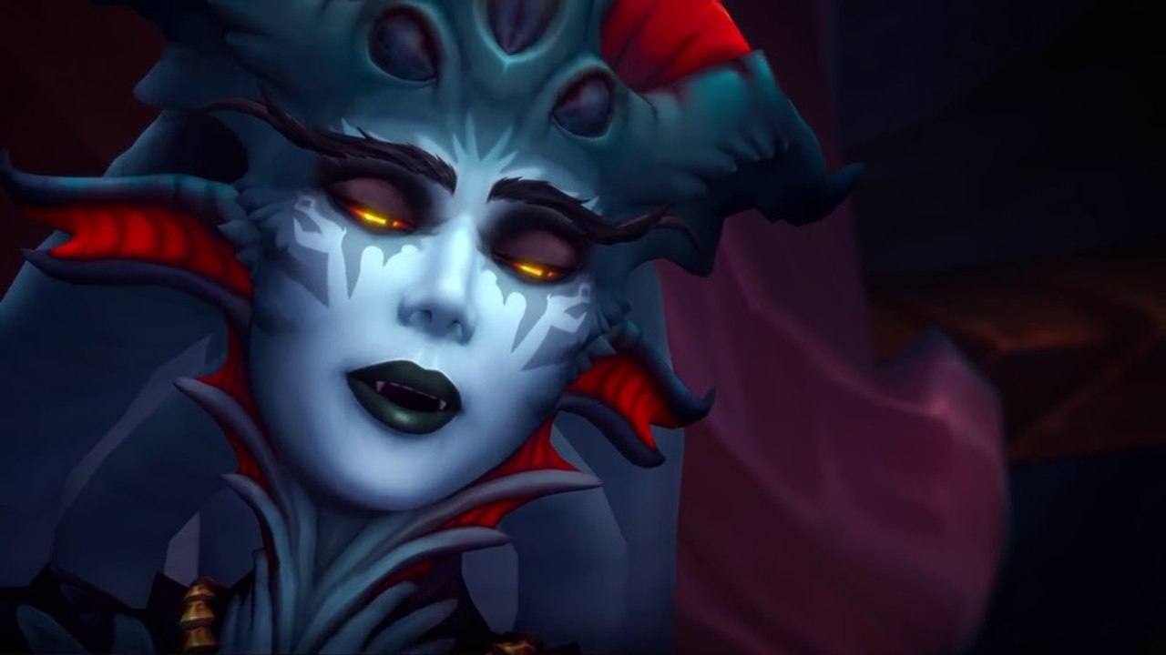 Wow patch 8.2: königin azshara zeigt im cinematic ihre macht