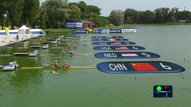 2022 World Rowing Cup II - Poznan, Poland - Women's Pair (W2-) A-final