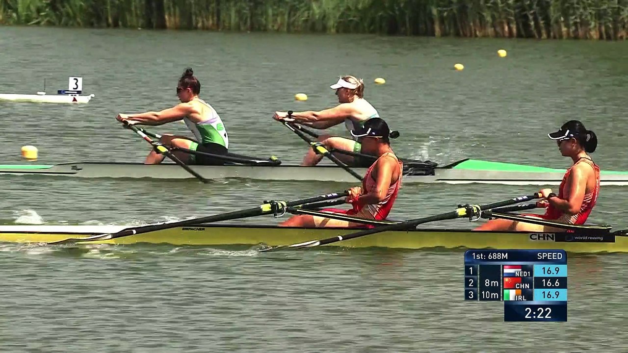 2022 World Rowing Cup II - Poznan, Poland - Women's Double Sculls (W2x) A-final