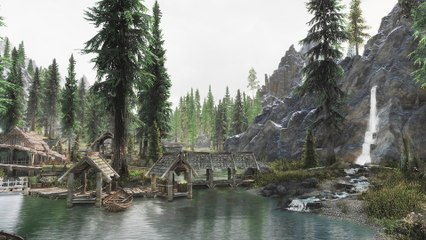 Skyrim Special Edition - Mod-Experimente mit Ultra Grafik und Path Tracing