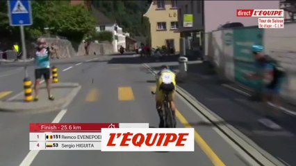 Evenepoel remporte la dernière étape, Thomas s'adjuge le général - Cyclisme - T. de Suisse
