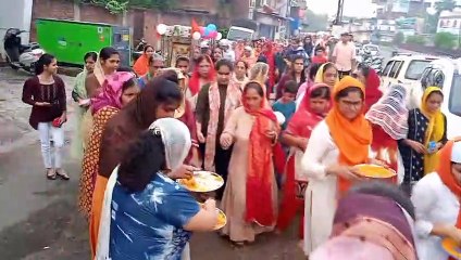 Video story अमृतवेला पर धूम-धाम से निकाली गई प्रभात फेरी