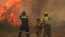 Espagne : Les pompiers continuent de lutter contre de violents incendies, 25 000 hectares détruits