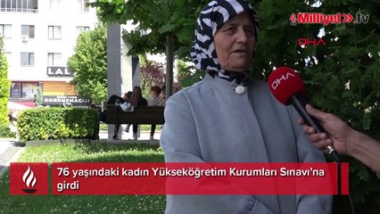 10 torun sahibi, 76 yaşında YKS'ye girdi; hukuk okumak istiyor