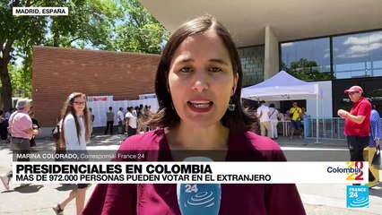 Informe desde Madrid: así votan los colombianos desde España