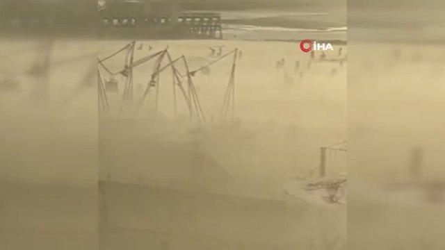 Fransa’nın Normandiya kıyılarını fırtına vurdu: 1 ölü, 5 yaralı