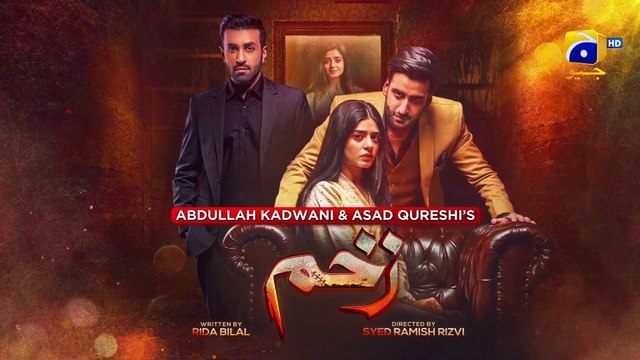 Zakham Mega Episode 10 - [Eng Sub]- 19th June 2022 - Aagha Ali - Sehar Khan - HAR PAL GEO