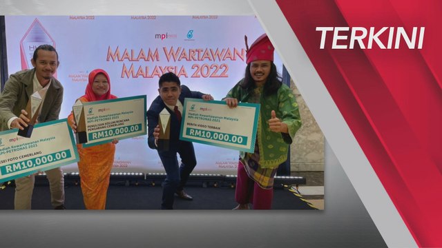[TERKINI] Hadiah Kewartawanan Malaysia | Astro AWANI rangkul tiga emas, satu gangsa