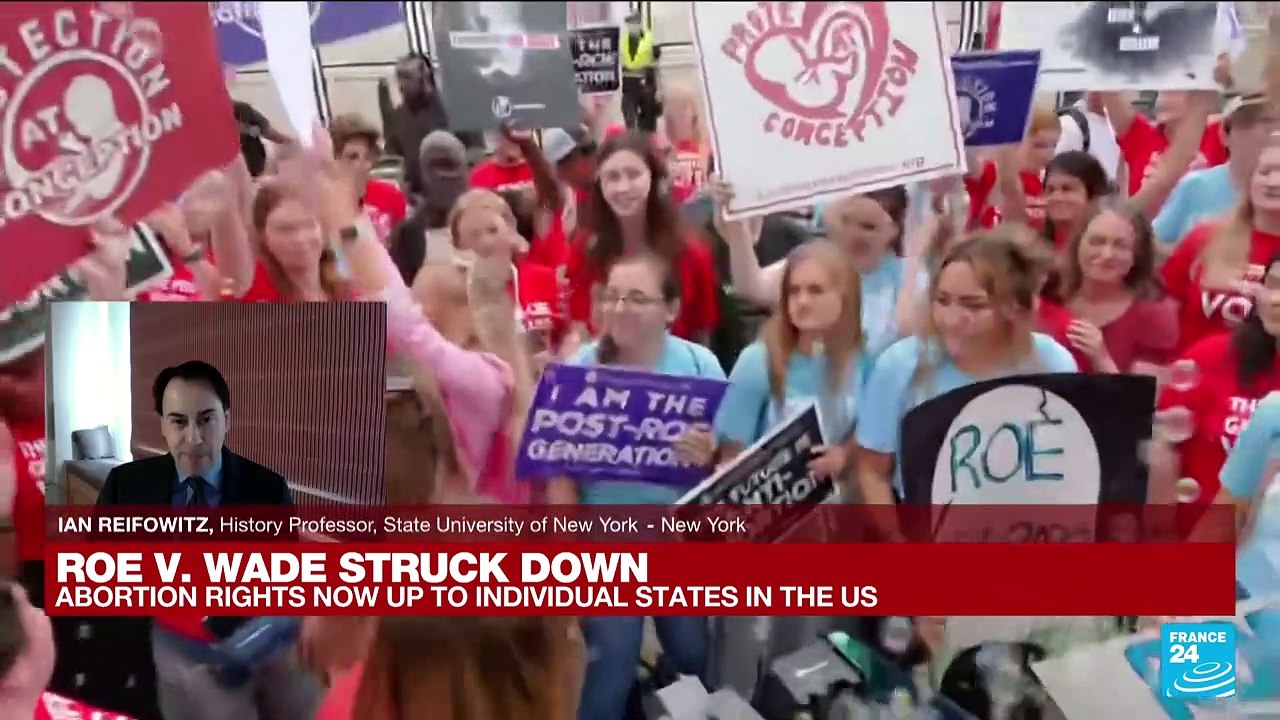 Roe v. Wade struck down: Abortion rights now up to individual states in the US