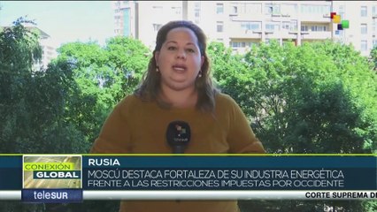 Rusia destaca fortaleza de la Industria Energética del país frente a sanciones de Occidente