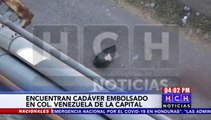 Dejan cadáver embolsado en la capitalina col. Venezuela
