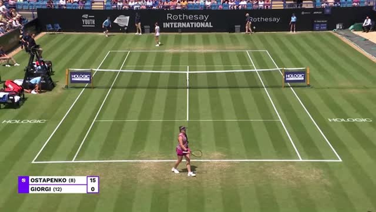 Highlights: Ostapenko darf Titel verteidigen