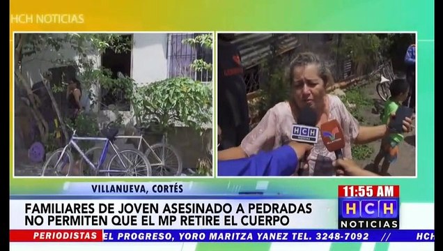 ¡Espantoso! A tubazos matan joven en Villanueva, Cortés, familia se opone al levantamiento forense