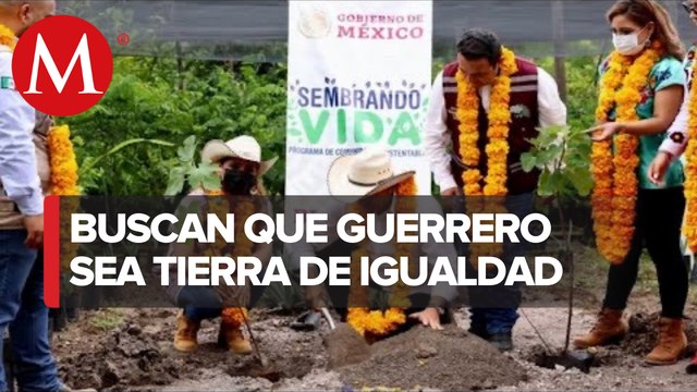 Evelyn Salgado da arranque a la Jornada Nacional de Siembra en Guerrero