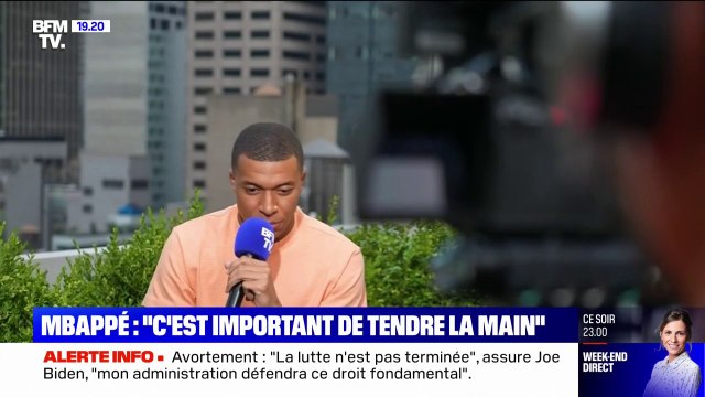 Kylian Mbappé: Je n'ai pas envie de me contenter que de jouer au football et de rentrer chez moi