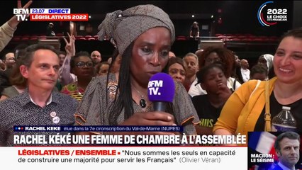 "Ma victoire est historique" déclare Rachel Keke, l’ex-femme de chambre et élue Nupes