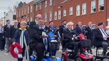 Hundreds of veterans joined the parade in Portsmouth to mark 40th anniversary of the Falklands War