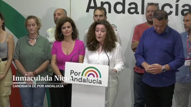 Inmaculada Nieto (Por Andalucía) critica a Adelante Andalucía tras las elecciones