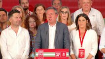 Juan Espadas asume la derrota socialista y anuncia una oposición 