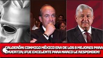 Calderón dice que con él México era de los 8 mejores para invertir; ¡Todo tu sexenio fue excelente para el narco! les responden
