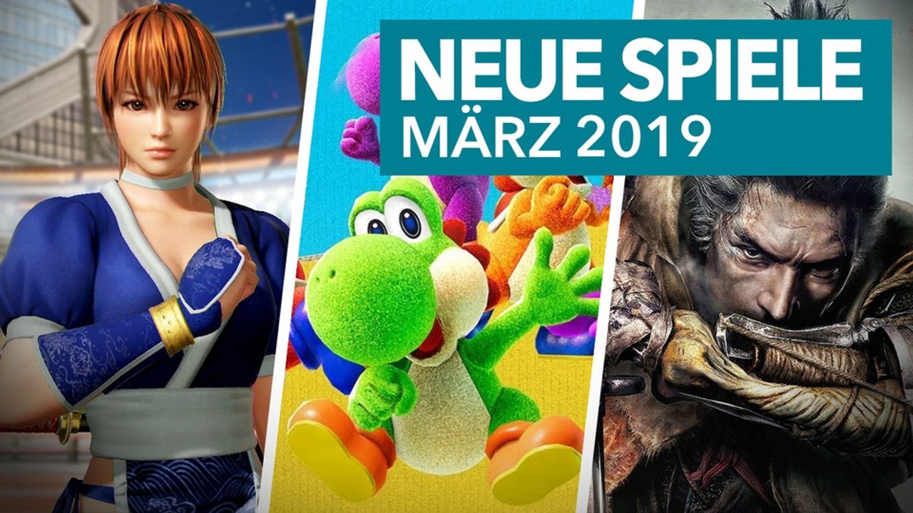21 neue Konsolenspiele im März 2019 - Release-Vorschau für PS4, Xbox One & Nintendo Switch