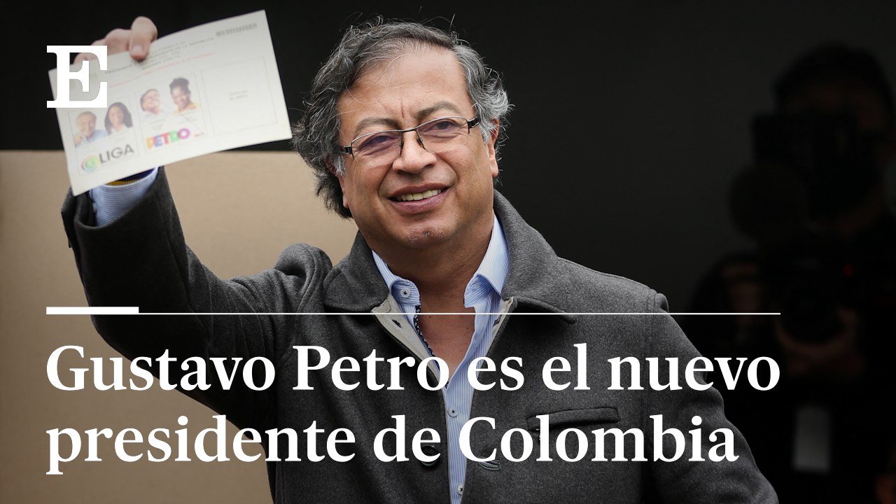 Gustavo Petro gana las elecciones de Colombia