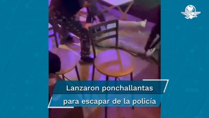 Captan a sujetos armados sacando de bar a la fuerza a un hombre en Zacatecas