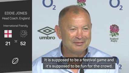 'It's a festival game' - Jones plays down heavy loss to Barbarians