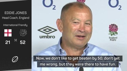'It's a festival game' - Jones plays down heavy loss to Barbarians