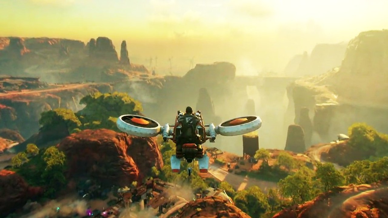 Rage 2 - Open World, Bosskampf & Fliegen im langen Gameplay-Video