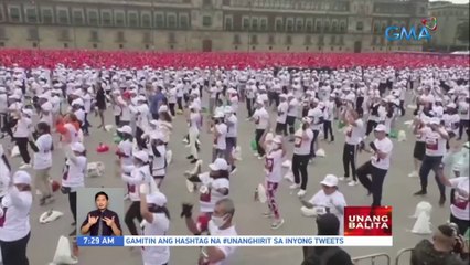 Mexico City, nakapagtala ng Guinness World Record para sa Biggest Boxing Class | UB