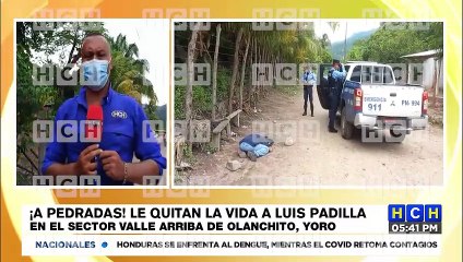 ¡Dantesco! A pedradas matan a una persona en la comunidad de Flores, Olanchito