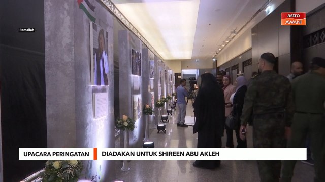 Upacara Peringatan | Diadakan untuk Shireen Abu Akleh
