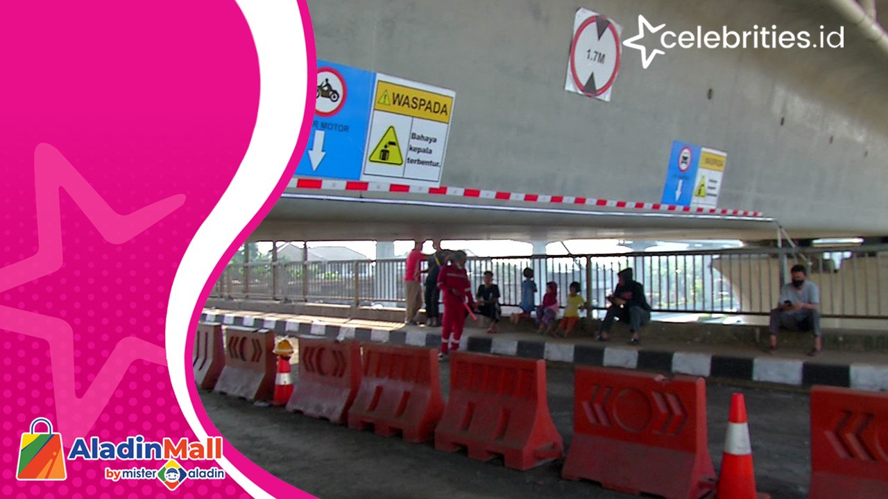 Sensasi Lewati Jembatan Antilope di Pondok Gede Bekasi