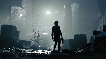 Shooter mit Gänsehaut-Setting - Control-Trailer zeigt das angsteinflößende Dimensions-Haus