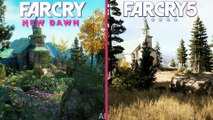 Far Cry New Dawn vs. Far Cry 5 - Bunt, zerstört, kaputt: Grafikvergleich der postapokalyptischen Welt mit dem Vorgänger