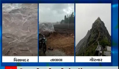 જૂનાગઢઃ ગીર વિસ્તારમાં ખાબક્યો ધોધમાર વરસાદ, નદીઓ થઈ બે કાંઠે વહેતી