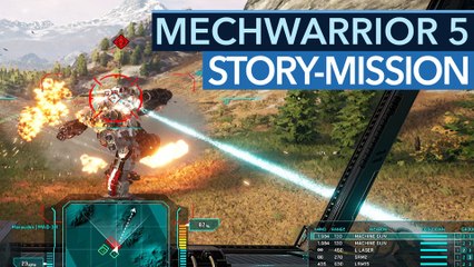 MechWarrior 5 - Gameplay-Preview: So effektvoll läuft eine Story-Mission ab