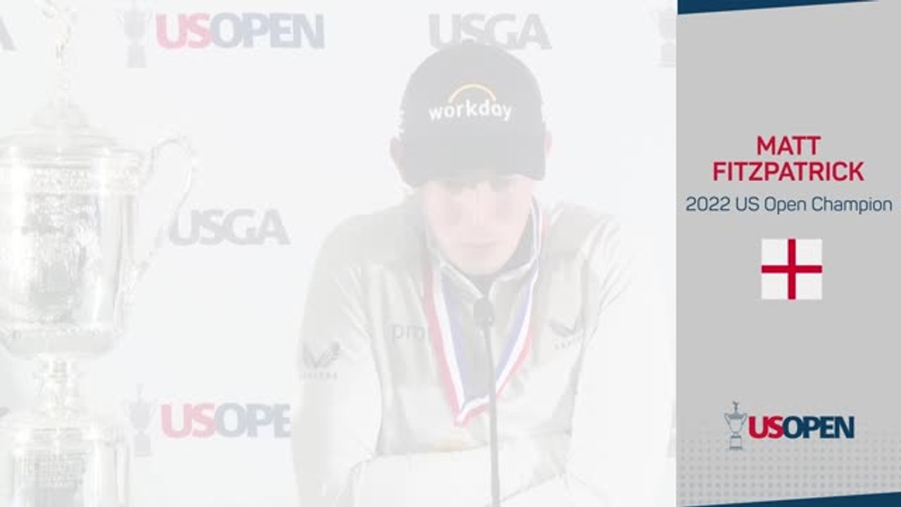 'The feeling's out of this world!' - Fitzpatrick revels in historic US Open victory