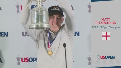'The feeling's out of this world!' - Fitzpatrick revels in historic US Open victory