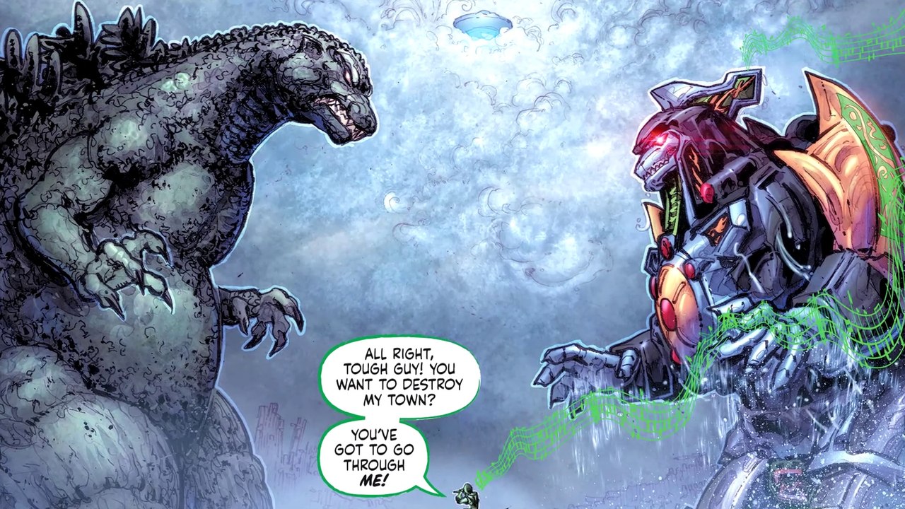 Godzilla vs Power Rangers Parte 1: El ataque del Dragonzord