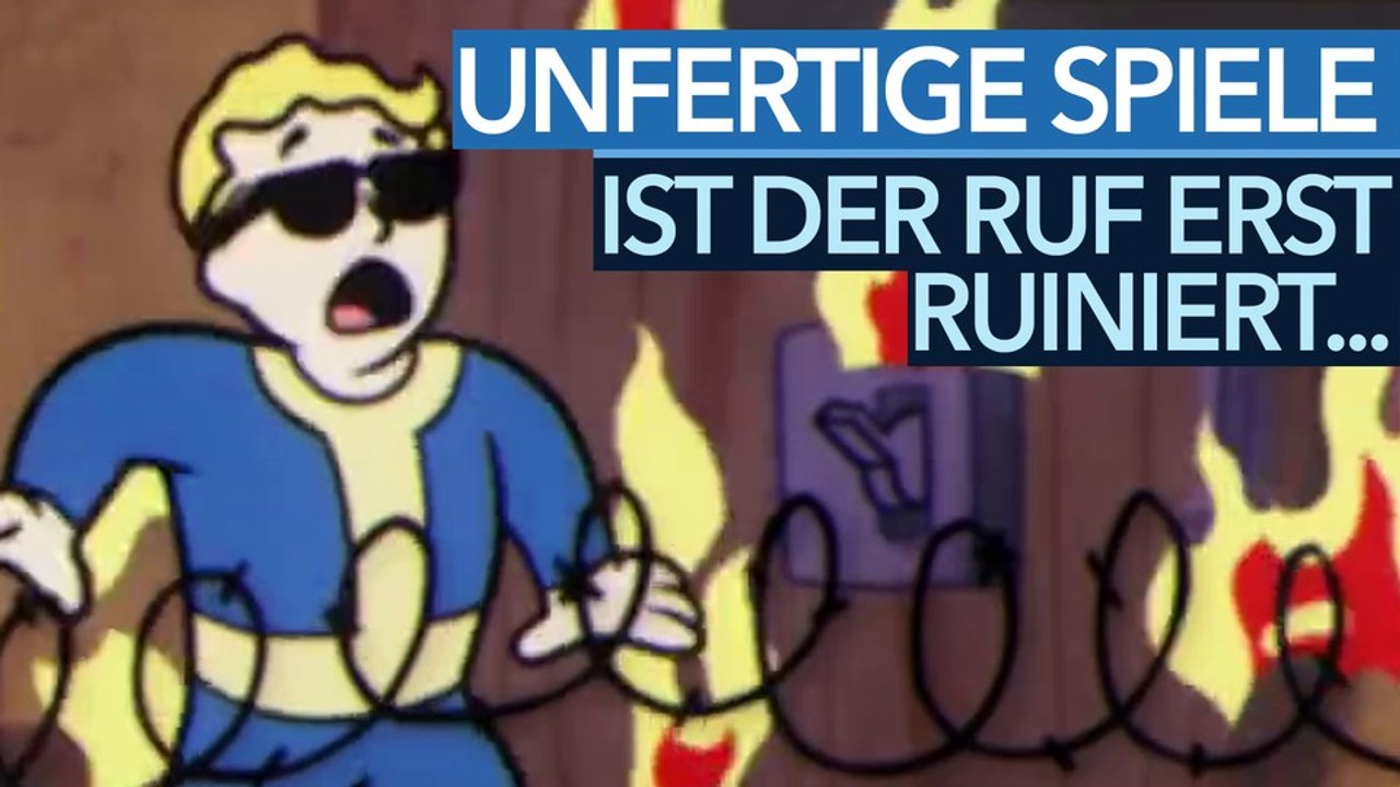 Unfertige release-spiele - und wie sich entwickler damit nur selbst schaden