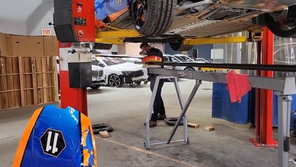 Lamborghini Huracan body measuring with Celette Naja 3D
