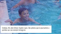 Anne-Sophie Lapix : Rares et adorables photos de son fils Esteban, son 