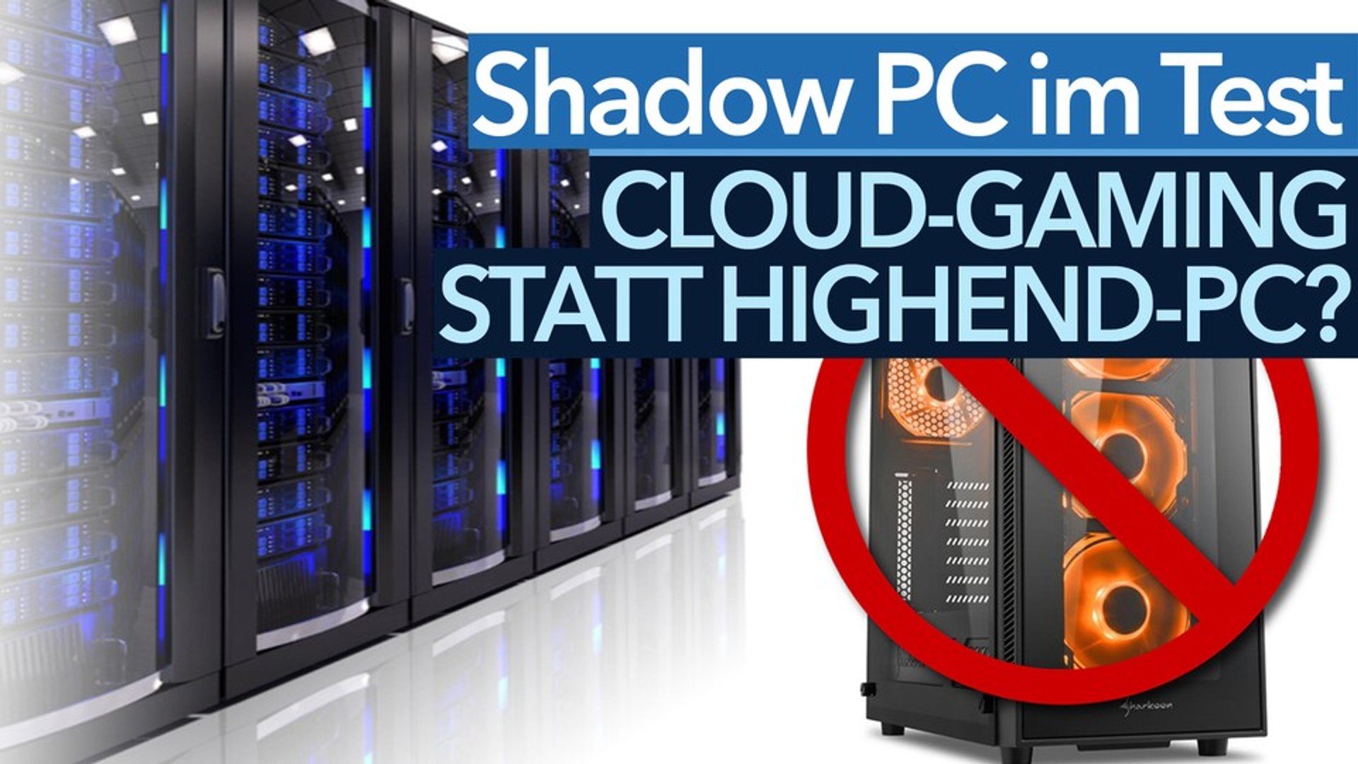 ⁣Cloud-Gaming statt Highend-PC? - Shadow PC im Test