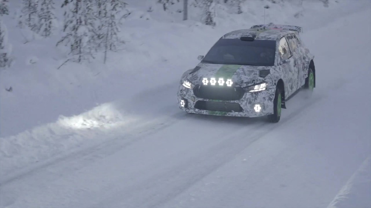 ŠKODA FABIA RS Rally2 - Technik-Highlights des neuen Rallye-Autos