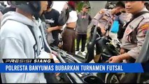 Polresta Banyumas Bubarkan Turnamen Futsal Tak Berizin