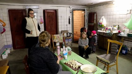 8_ウクライナ国立キエフ大学地下避難所の生活とウクライナの大学との交流