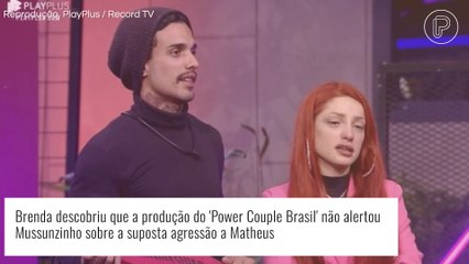 'Power Couple Brasil': Brenda acusa direção de 'mentirosa', deixa dinâmica e web reage