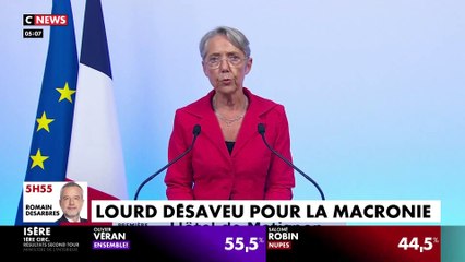 下载视频: Législatives - Elisabeth Borne peut-elle rester à Matignon, malgré sa réélection hier soir à son poste de députée ? Est-elle la Première Ministre idéale pour construire une majorité ?